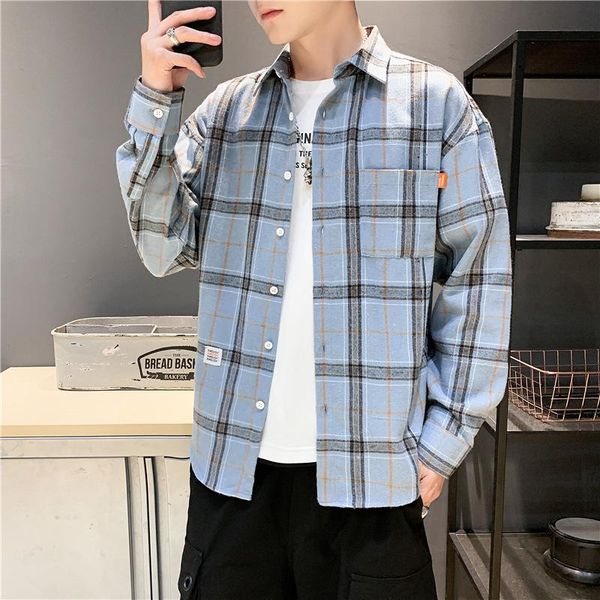 shirt men's long sleeves 2021 new spring and autumn loose korean trend casual handsome striped jacket shirt set, White;black
shirt men's long sleeves 2021 new spring and autumn loose korean trend casual handsome striped jacket shirt set, White;black
