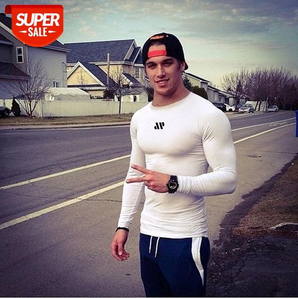 2020 summer Sport Shirt Men Quick Dry Long Sleeve Compression Fitness men T-shirt Sportswear Gym Running Shirt Men Tee Tops #sk60, White;black
2020 summer Sport Shirt Men Quick Dry Long Sleeve Compression Fitness men T-shirt Sportswear Gym Running Shirt Men Tee Tops #sk60, White;black
