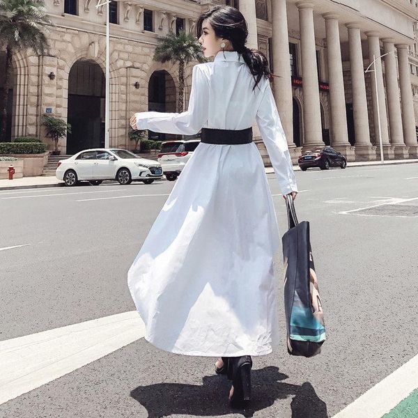 casual dresses arrival women fashion long shirt dress button elbise bayan 2021 sleeve spring irregular belted vestidos f396, Black;gray
casual dresses arrival women fashion long shirt dress button elbise bayan 2021 sleeve spring irregular belted vestidos f396, Black;gray