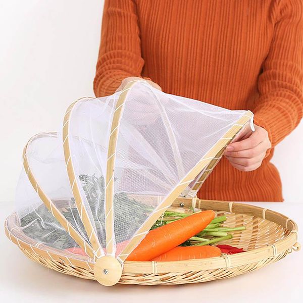 storage baskets hand-woven insect-proof basket with gauze dust-proof picnic handmade fruit and vegetable bread cover wicker
storage baskets hand-woven insect-proof basket with gauze dust-proof picnic handmade fruit and vegetable bread cover wicker