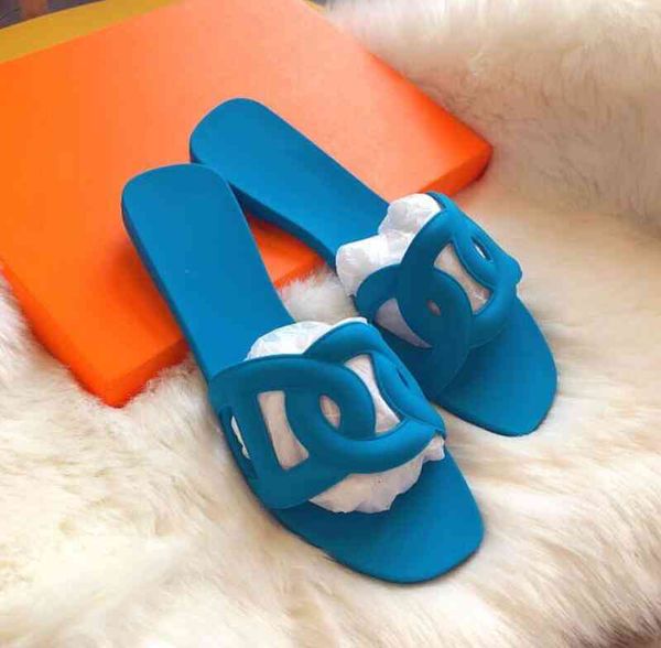 brand women slipper pvc flat sandals chain bottom h beach jelly one word female shoes 35-40, Black
brand women slipper pvc flat sandals chain bottom h beach jelly one word female shoes 35-40, Black