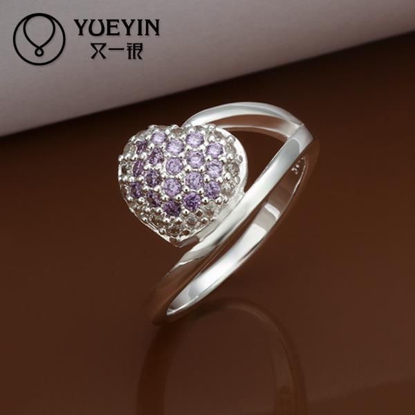 wedding rings silver ring fashion heart color full size jewelry women&men gift finger, Slivery;golden
wedding rings silver ring fashion heart color full size jewelry women&men gift finger, Slivery;golden