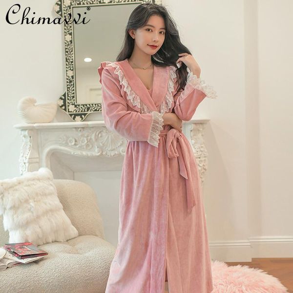women's sleepwear two-piece set nightgown 2021 winter fashion double-sided nightdress sweet cute warm comfortable pajamas sets, Black;red
women's sleepwear two-piece set nightgown 2021 winter fashion double-sided nightdress sweet cute warm comfortable pajamas sets, Black;red