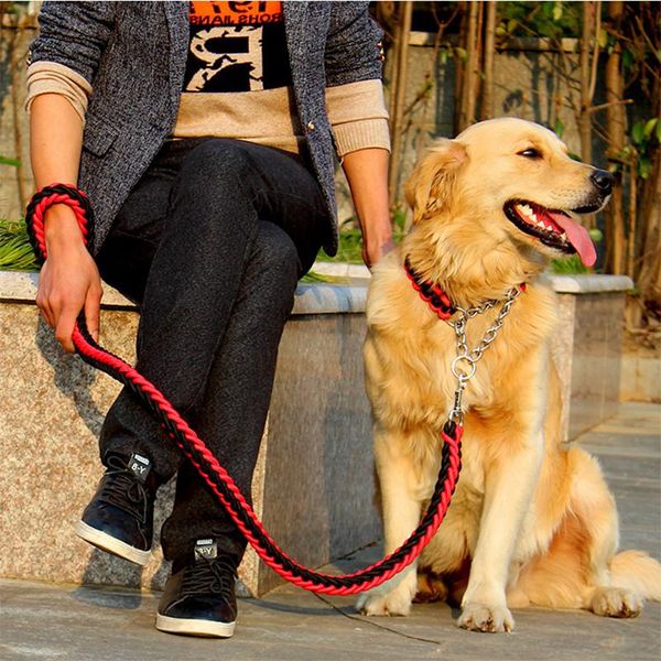 dog collars & leashes personalized shepherd rope large metal p chain buckle color pet traction collar set for big dogs 1.2m length
dog collars & leashes personalized shepherd rope large metal p chain buckle color pet traction collar set for big dogs 1.2m length