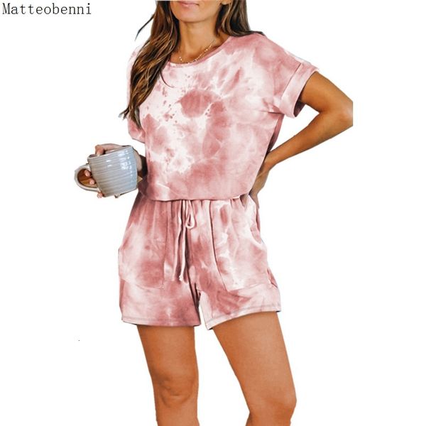 2021 new fashion tie-dye print short sleeve women playsuit jumpsuit summer casual overalls sport playsuits gradient rompers inlo, Gray
2021 new fashion tie-dye print short sleeve women playsuit jumpsuit summer casual overalls sport playsuits gradient rompers inlo, Gray