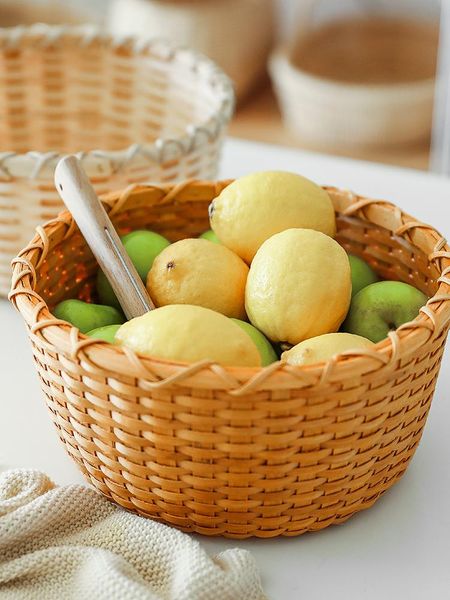 storage baskets kitchen woven vegetable basket living room large household modern coffee table fruit plate
storage baskets kitchen woven vegetable basket living room large household modern coffee table fruit plate