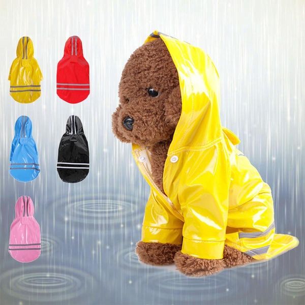 dog apparel s-xl raincoat pu reflective strip pet hood clothes for small dogs 1pc waterproof rain coat
dog apparel s-xl raincoat pu reflective strip pet hood clothes for small dogs 1pc waterproof rain coat