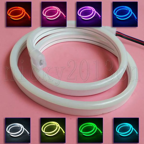 12v 5050 rgb led flexible neon sign tube strip rope light 8mm * 16mm silica gel ip67 waterproof color changing 84leds/m outdoor for club fro
12v 5050 rgb led flexible neon sign tube strip rope light 8mm * 16mm silica gel ip67 waterproof color changing 84leds/m outdoor for club fro