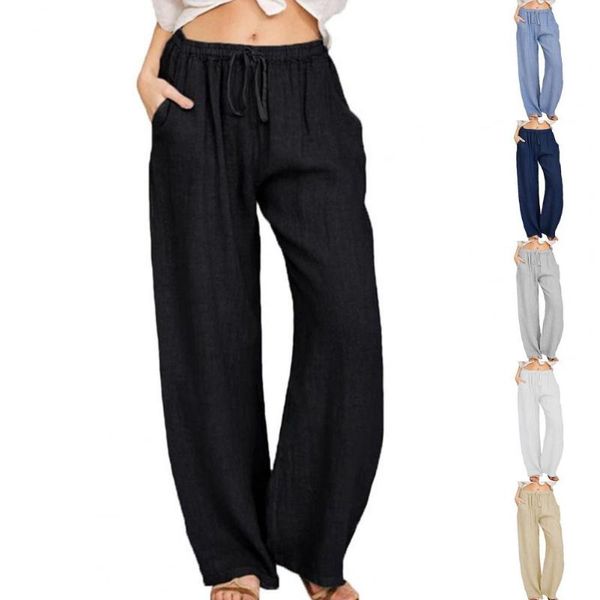 women's pants & capris fashion summer women plus size high waist thin cotton linen wide leg all-matched casual straight trousers 2021, Black;white
women's pants & capris fashion summer women plus size high waist thin cotton linen wide leg all-matched casual straight trousers 2021, Black;white