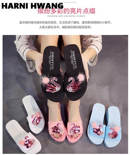 slippers 2021 fashion ladies sandals comfortable home wear little swans beautiful, Black
slippers 2021 fashion ladies sandals comfortable home wear little swans beautiful, Black