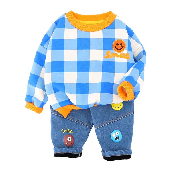 autumn winter children clothing sets plaid o-neck sweatshirt + pant kids costumes suit cute cartoon coat toddler infant outfit, White
autumn winter children clothing sets plaid o-neck sweatshirt + pant kids costumes suit cute cartoon coat toddler infant outfit, White