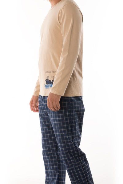 men's sleepwear men 's pajama set soft comfortable spring autumn winter long sleeve pants home wear plus size cotton pajamas suite, Black;brown
men's sleepwear men 's pajama set soft comfortable spring autumn winter long sleeve pants home wear plus size cotton pajamas suite, Black;brown
