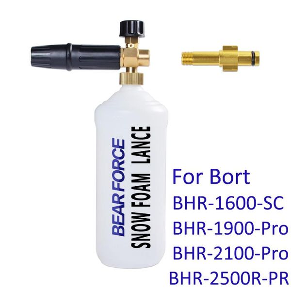 water gun & snow foam lance nozzle generator high pressure soap foamer for bort washer car clean wash
water gun & snow foam lance nozzle generator high pressure soap foamer for bort washer car clean wash