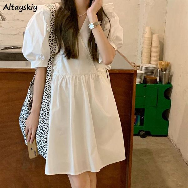 casual dresses short sleeve dress women puff sweet fairy girl princess empire v-neck a-line summer korean style slender, Black;gray
casual dresses short sleeve dress women puff sweet fairy girl princess empire v-neck a-line summer korean style slender, Black;gray