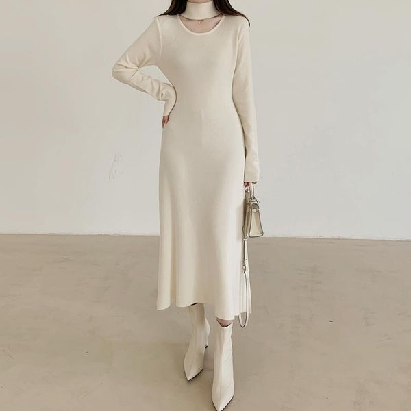 casual dresses elegant chic apricot woman winter pollover jumper thick knitted warm solid 2021 sweater dress women korean, Black;gray
casual dresses elegant chic apricot woman winter pollover jumper thick knitted warm solid 2021 sweater dress women korean, Black;gray
