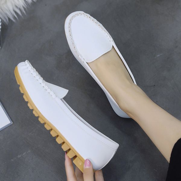 comfortable women flats breathable non-slip slip on shoes for grandmother soft ladies shoes woman black loafer white shoes 6899, Black;white
comfortable women flats breathable non-slip slip on shoes for grandmother soft ladies shoes woman black loafer white shoes 6899, Black;white
