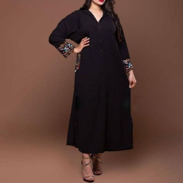 casual dresses autumn 2021 fashion solid color embroidery simplicity temperament with hood pocket long sleeve dress women's robe, Black;gray
casual dresses autumn 2021 fashion solid color embroidery simplicity temperament with hood pocket long sleeve dress women's robe, Black;gray