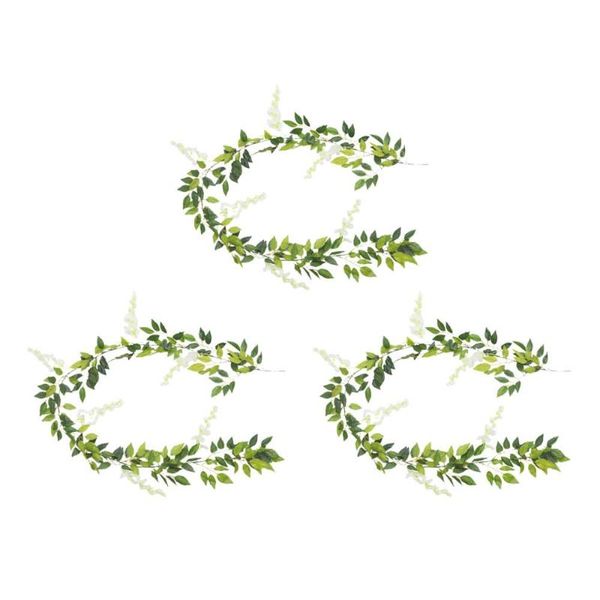 3pcs artificial wisteria vine garland plants foliage trailing fake flower festival wedding party accessories home decoration
3pcs artificial wisteria vine garland plants foliage trailing fake flower festival wedding party accessories home decoration