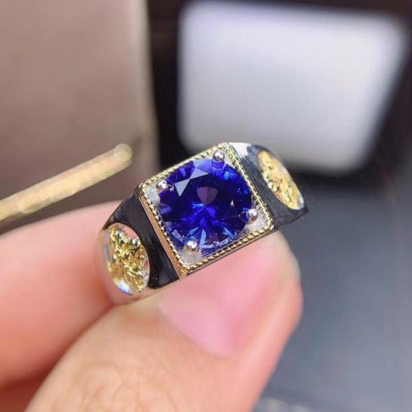 cluster rings mdina sapphire man ring 925 sterling silver natural 8*8mm, Golden;silver
cluster rings mdina sapphire man ring 925 sterling silver natural 8*8mm, Golden;silver
