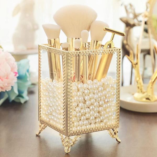 storage boxes & bins fashion gold glasses makeup brush holder organizer transparent make up box pen pencil case cosmetic
storage boxes & bins fashion gold glasses makeup brush holder organizer transparent make up box pen pencil case cosmetic