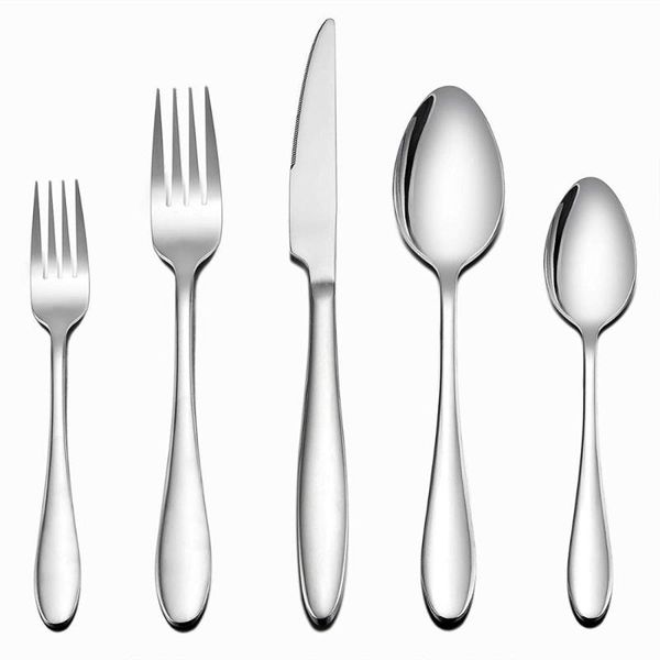 dinnerware sets silver stainless steel cutlery set solid color steak knife dinner restaurant flatware cubiertos talheres
dinnerware sets silver stainless steel cutlery set solid color steak knife dinner restaurant flatware cubiertos talheres