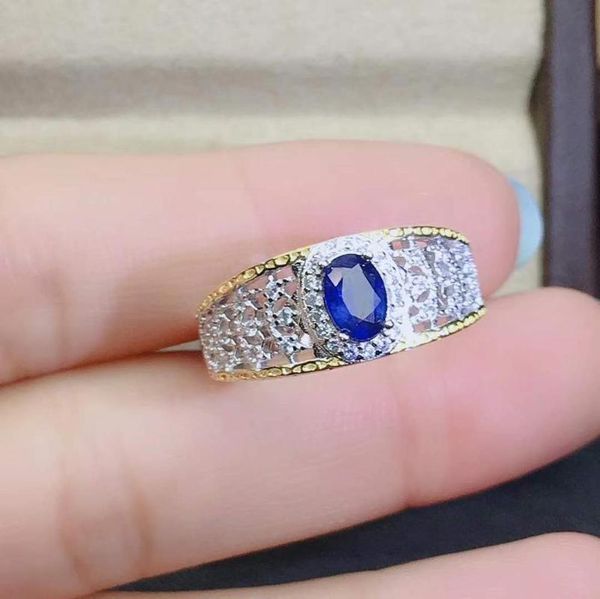 cluster rings natural real blue sapphire ring 925 sterling silver fine handworked jewelry finger, Golden;silver
cluster rings natural real blue sapphire ring 925 sterling silver fine handworked jewelry finger, Golden;silver