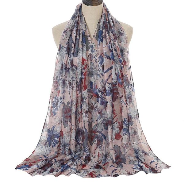 scarves 2021 fashion printing viscose scarf female floral shawl wrap spain luxury beach women muslim hijab islamic turban bandana 1 pc, Blue;gray
scarves 2021 fashion printing viscose scarf female floral shawl wrap spain luxury beach women muslim hijab islamic turban bandana 1 pc, Blue;gray