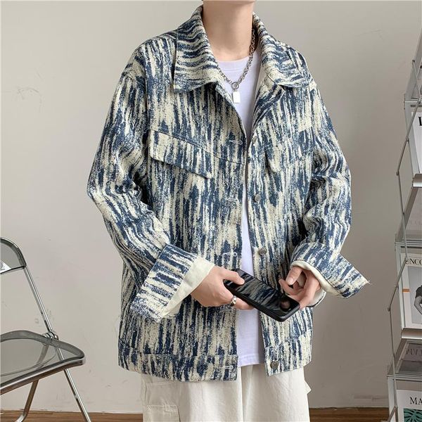 men's jackets 2021 hip-hop style men spring casual jackets/male loose and comfortable tie-dye leisure coat plus size s-2xl, Black;brown
men's jackets 2021 hip-hop style men spring casual jackets/male loose and comfortable tie-dye leisure coat plus size s-2xl, Black;brown