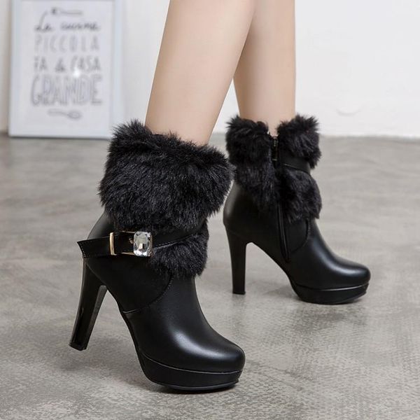 boots big size 9 10 11 12 women shoes ankle for ladies woman winter belt buckle side zipper flap, Black
boots big size 9 10 11 12 women shoes ankle for ladies woman winter belt buckle side zipper flap, Black