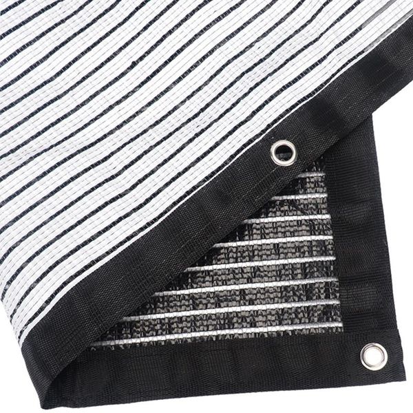 shade double sided garden courtyard cooling and shading awning mesh net one side white another black with hang hole
shade double sided garden courtyard cooling and shading awning mesh net one side white another black with hang hole