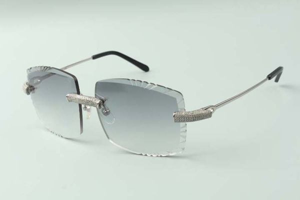 2021 style cutting lens micro-paved diamonds metal wires sticks sunglasses 3524022, high-end designers glasses, size: 58-18-135mm, White;black
2021 style cutting lens micro-paved diamonds metal wires sticks sunglasses 3524022, high-end designers glasses, size: 58-18-135mm, White;black