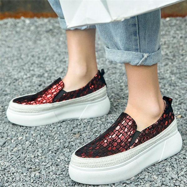 dress shoes fashion sneakers women genuine leather wedges high heel pumps female slip on round toe walking loafers casual travel, Black
dress shoes fashion sneakers women genuine leather wedges high heel pumps female slip on round toe walking loafers casual travel, Black
