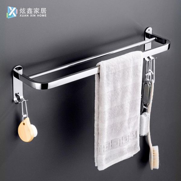 towel rack 304 stainless steel towel holder wall mounted hanger single rod double rod with hook bathroom accessories
towel rack 304 stainless steel towel holder wall mounted hanger single rod double rod with hook bathroom accessories