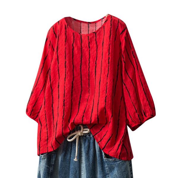 big size women v-neck fashion woman summer loose casual striped blouses half sleeve sleeve vintage loose plus size, White
big size women v-neck fashion woman summer loose casual striped blouses half sleeve sleeve vintage loose plus size, White