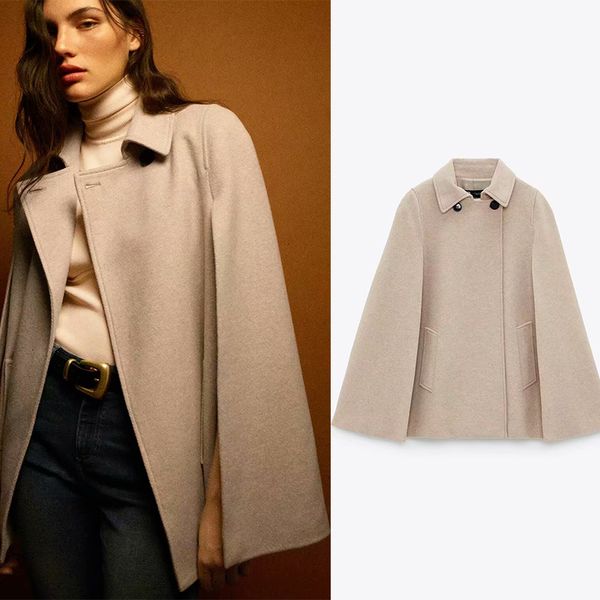 2021 new arrival women winter wool overcoat shawl solid bandage woolen coat cardigan plus size outwear with pocket dc3c, Black
2021 new arrival women winter wool overcoat shawl solid bandage woolen coat cardigan plus size outwear with pocket dc3c, Black