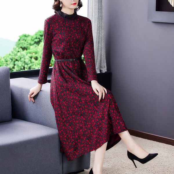 casual dresses coigarsam autumn dress women spring 2022 french style vintage knitting floral print yellow wine red, Black;gray
casual dresses coigarsam autumn dress women spring 2022 french style vintage knitting floral print yellow wine red, Black;gray