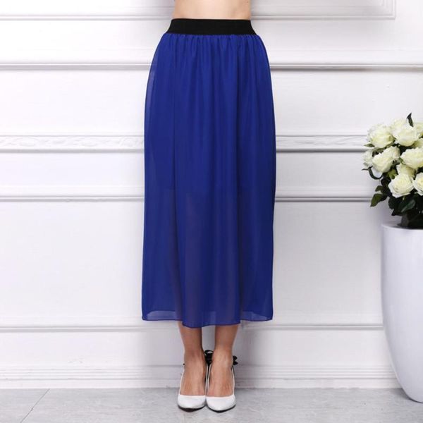 skirts women's high waist pleated solid color half length elastic summer straight lady chiffon skirt maxi long 20 colors, Black
skirts women's high waist pleated solid color half length elastic summer straight lady chiffon skirt maxi long 20 colors, Black