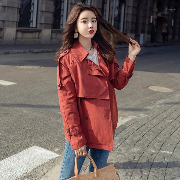 spring nice the tide women's windbreaker fashion short paragraph women's jacket leisure loose spring and autumn clothes1, Tan;black
spring nice the tide women's windbreaker fashion short paragraph women's jacket leisure loose spring and autumn clothes1, Tan;black