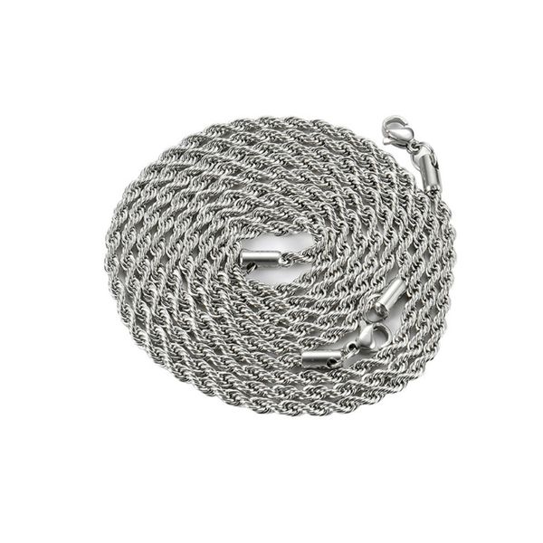 european and american hip hop necklace cuba chain heavy industry 3mm men's personalized accessories, Silver
european and american hip hop necklace cuba chain heavy industry 3mm men's personalized accessories, Silver