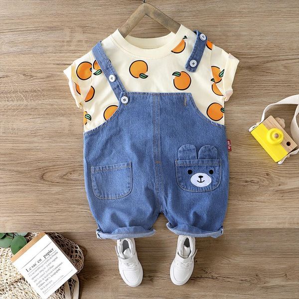 baby summer t shirt set for boy girl outfit 1 2 3 4 years kid boys clothes denim overalls clothing, White
baby summer t shirt set for boy girl outfit 1 2 3 4 years kid boys clothes denim overalls clothing, White