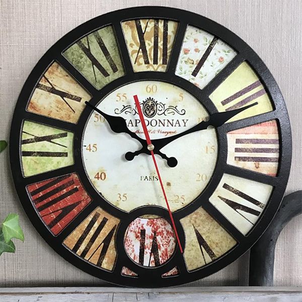 wall clocks wooden retro industrial living room household silent american pastoral decoration
wall clocks wooden retro industrial living room household silent american pastoral decoration