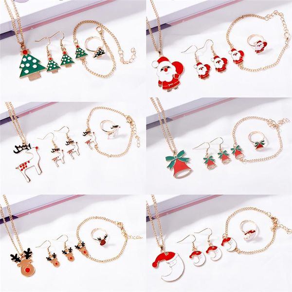 earrings & necklace pinksee 2021 christmas gift jewelry set santa claus snowman deer xmas tree pendant bracelet ring, Silver
earrings & necklace pinksee 2021 christmas gift jewelry set santa claus snowman deer xmas tree pendant bracelet ring, Silver