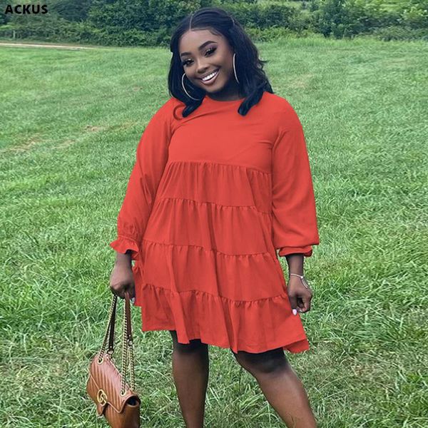 plus size dresses ackus women dress solid ruffles loose a-line female casualwear simplee fashion street vestidos autumn 2021, Black
plus size dresses ackus women dress solid ruffles loose a-line female casualwear simplee fashion street vestidos autumn 2021, Black