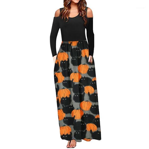 casual dresses dress halloween print off-shoulder long-sleeved autumn winter evening party vestidos robe femme, Black;gray
casual dresses dress halloween print off-shoulder long-sleeved autumn winter evening party vestidos robe femme, Black;gray