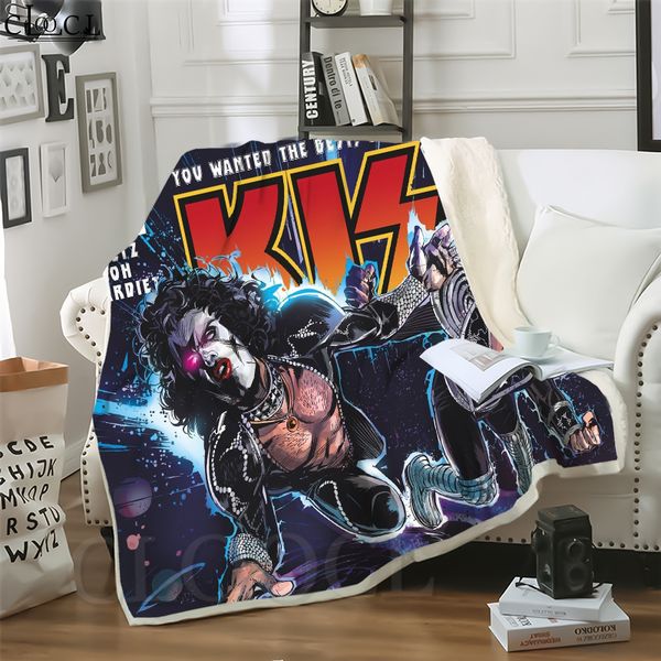 cloocl hair metal kiss band 3d print street style conditioning blanket sofa teens bedding throw blankets plush quilt
cloocl hair metal kiss band 3d print street style conditioning blanket sofa teens bedding throw blankets plush quilt