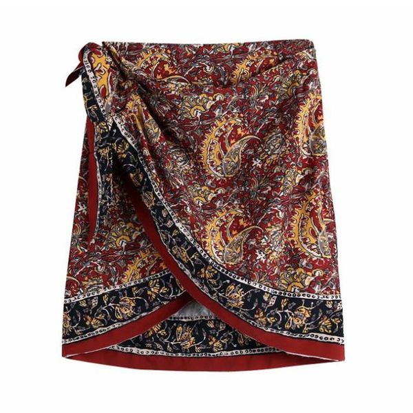 skirts 2021 women vintage totem flower print hem irregular sarong skirt faldas mujer female side bow tied retro court vestidos saias, Black
skirts 2021 women vintage totem flower print hem irregular sarong skirt faldas mujer female side bow tied retro court vestidos saias, Black