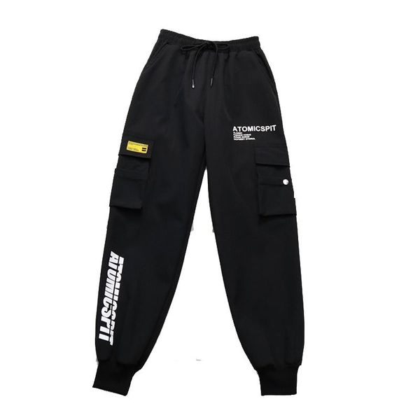 women's pants & capris spring casual loose high waist female black streetwear hip hop cargo women letter printed sweatpants, Black;white
women's pants & capris spring casual loose high waist female black streetwear hip hop cargo women letter printed sweatpants, Black;white