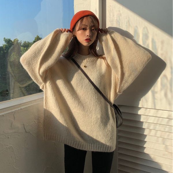 2021 new autumn released leisure nightgown bubble ladies'sleeves around neck pullovers all-match z1ij, White;black
2021 new autumn released leisure nightgown bubble ladies'sleeves around neck pullovers all-match z1ij, White;black