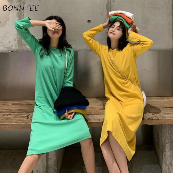 dress women solid o-neck korean style casual student cute straight midi dresses all-match bottoming fashion ins long sleeve chic, Black;gray
dress women solid o-neck korean style casual student cute straight midi dresses all-match bottoming fashion ins long sleeve chic, Black;gray