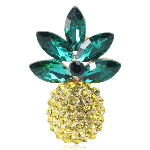 factory new alloy crystal pineapple brooch creative fruit pin simple fashion men's and women's versatile clothing accessories pin
factory new alloy crystal pineapple brooch creative fruit pin simple fashion men's and women's versatile clothing accessories pin